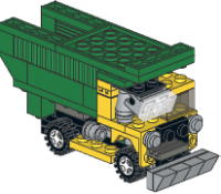 Haul truck, an alternate model of set 20011