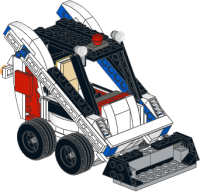Skid-steer loader (Bobcat), an alternate model of set 31006