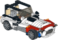 Track day race car, an alternate model of set 31006