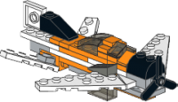 Stunt plane, an alternate model of set 5762